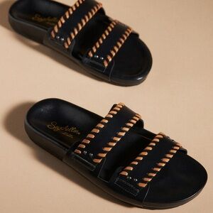 SEYCHELLES CATCH A WAVE SLIDE SANDAL 10